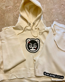 Chenille Patch Panda  Crop Top Set