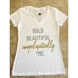 "Unapologetically ME" Ladies  Missy Fit Shirt