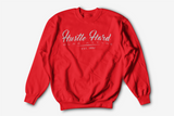 "Hustle Hard" Crew Fleece Sweatshirt